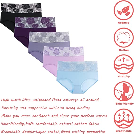 (🔥Last Day Promotion-SAVE 50% OFF) --Cotton Jacquard Ladies Panty