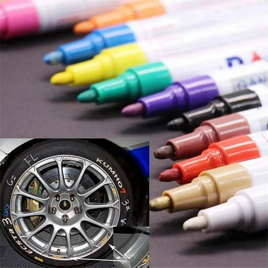 (🔥Last Day Promotion  - 50% off)Waterproof Non-Fading Tire Paint Pen