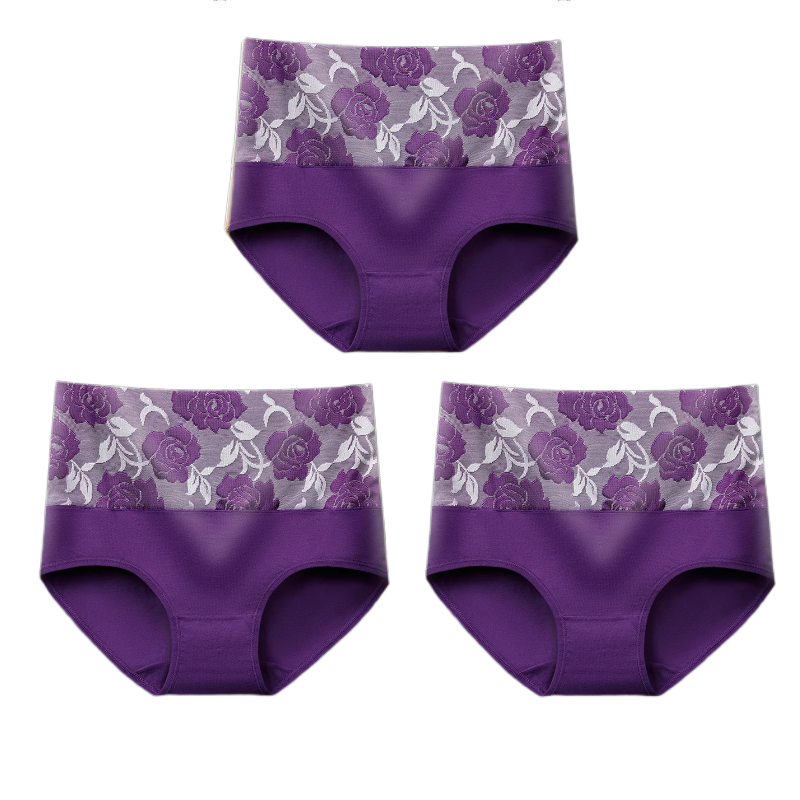 (🔥Last Day Promotion-SAVE 50% OFF) --Cotton Jacquard Ladies Panty