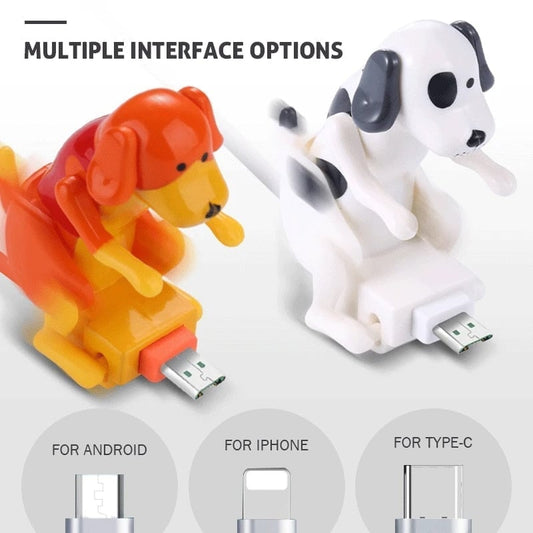 (🔥Last Day Promotion  - 50% off)🐶Funny Humping Dog Fast Charger Cable