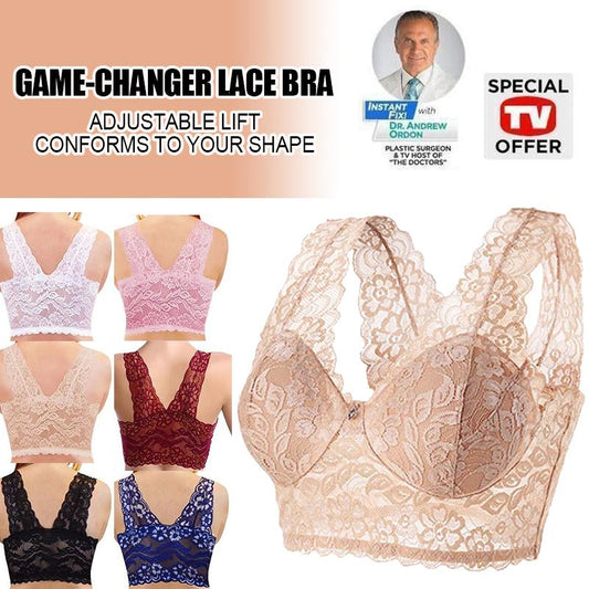 6-Color GAME-CHANGER Lace Bra