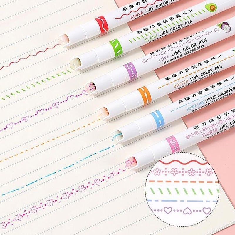 49% OFF -🌈Curve Highlighter Pen