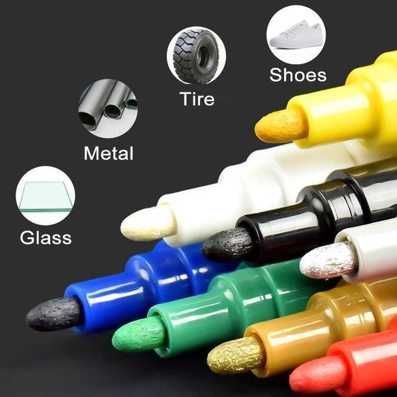 (🔥Last Day Promotion  - 50% off)Waterproof Non-Fading Tire Paint Pen