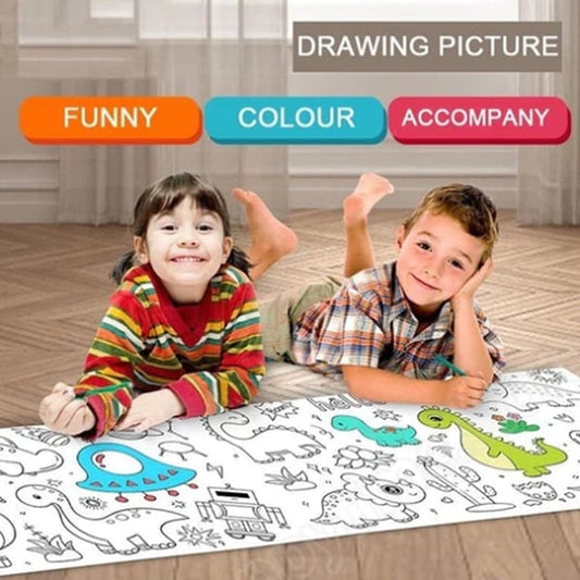 (🔥 Promotion 48% OFF)🔥🔥 Children's Drawing Roll - BUY 3 GET 10%OFF & FREE SHIPPING NOW!