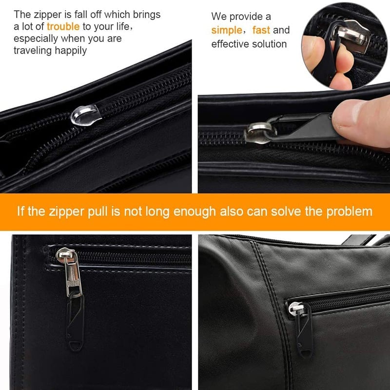 (🔥Last Day Promotion  - 50% off)Zipper Pull Replacements Repair Kit (6Pcs/Set)