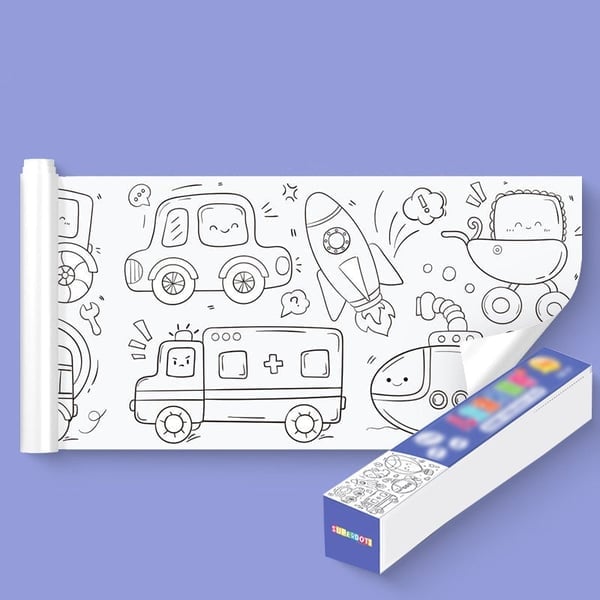 (🔥 Promotion 48% OFF)🔥🔥 Children's Drawing Roll - BUY 3 GET 10%OFF & FREE SHIPPING NOW!