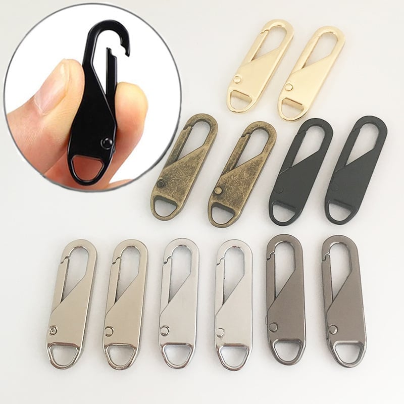 (🔥Last Day Promotion  - 50% off)Zipper Pull Replacements Repair Kit (6Pcs/Set)