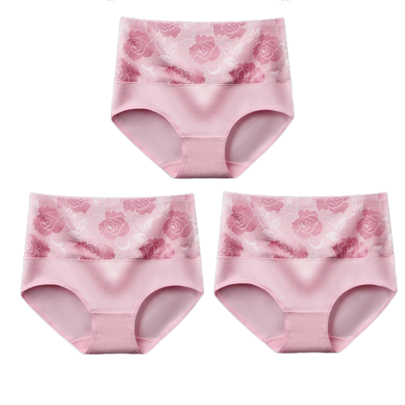 (🔥Last Day Promotion-SAVE 50% OFF) --Cotton Jacquard Ladies Panty