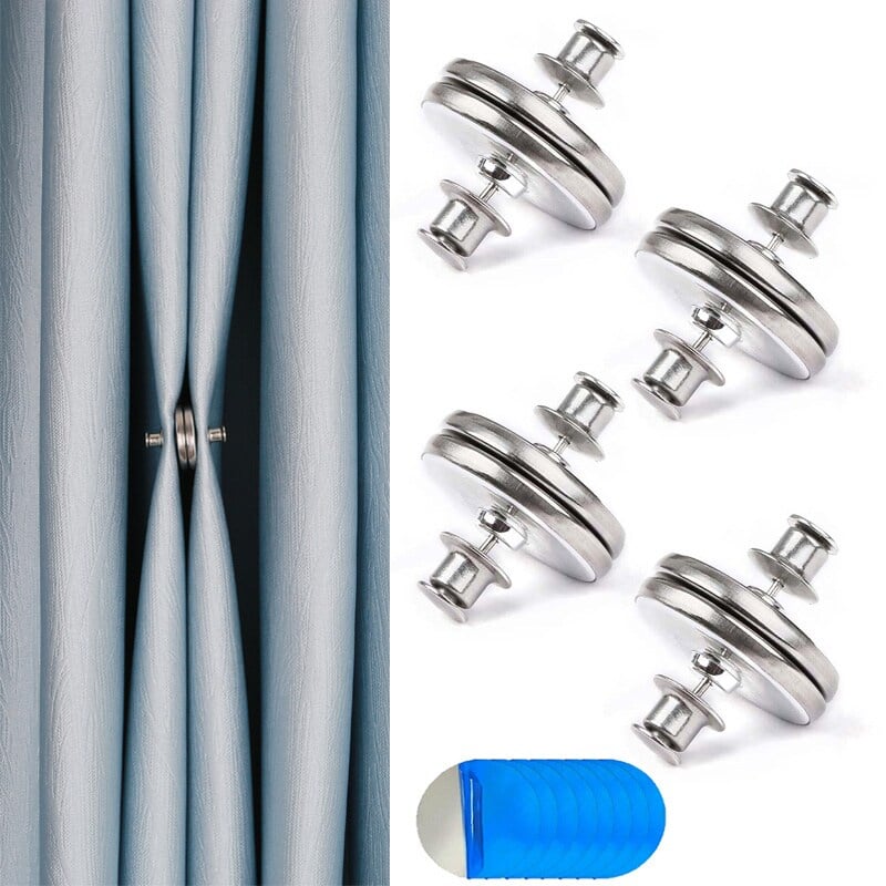 (🔥Last Day Promotion  - 50% off)Magnetic Curtain Clip(4 PCS/PACK )