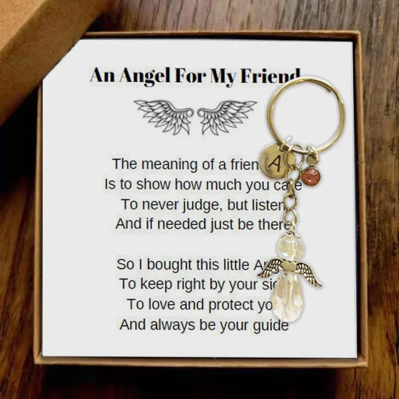 49% OFF-Guardian Angel Keychain